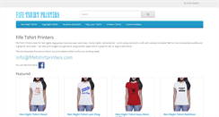 Desktop Screenshot of fifetshirtprinters.com